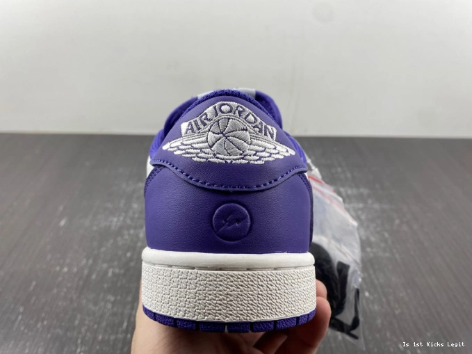 CUSTOM DM7890-386 OFF-WHITE X JORDAN SCOTT TRAVIS AIR 1 X 0809
